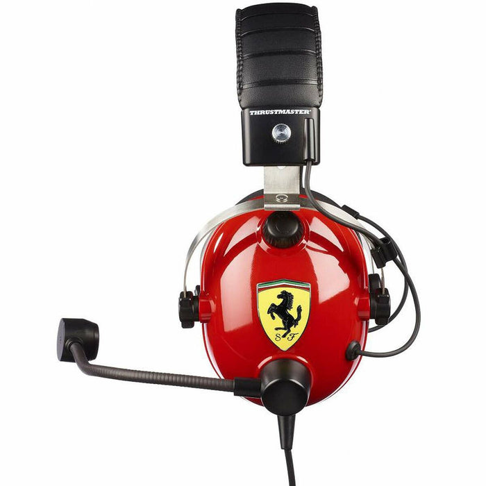 Cască cu Microfon Gaming Thrustmaster T.Racing Scuderia Ferrari Edition-DTS Roșu