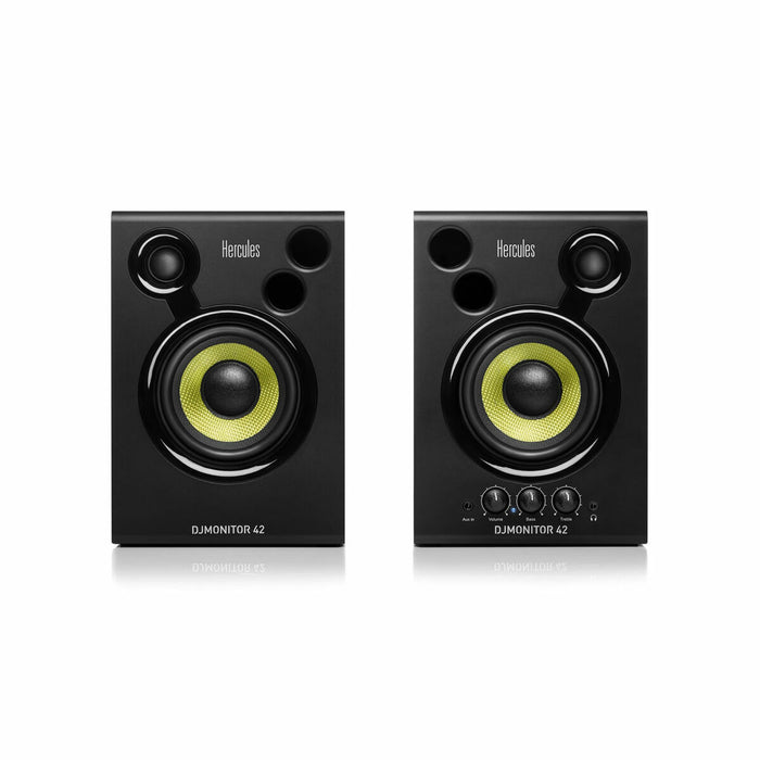 Căști cu Diademă Hercules DJMonitor 42 80 W Negru