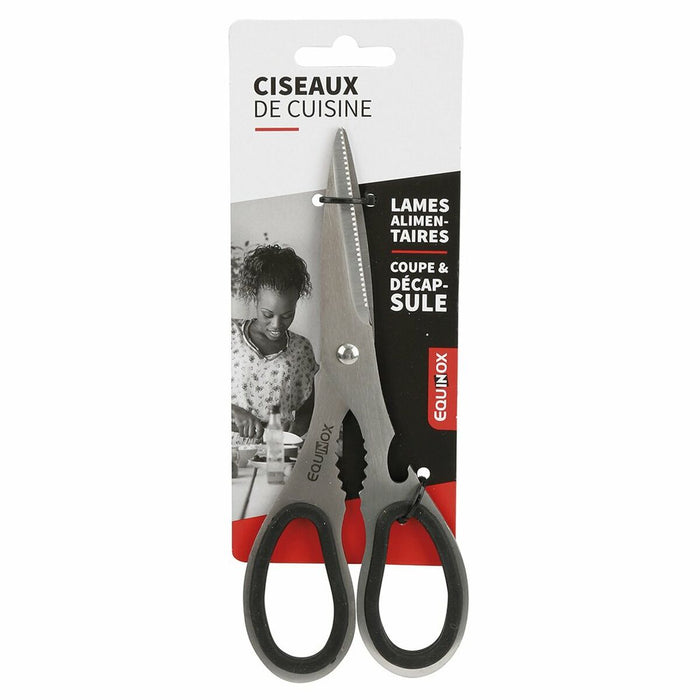 Foarfeci Equinox Gri Metal Oțel inoxidabil 18,5 cm