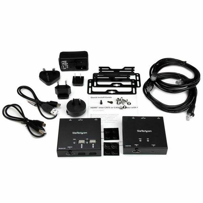 Adaptor HDMI Startech ST121USBHD WUXGA Negru 50 m