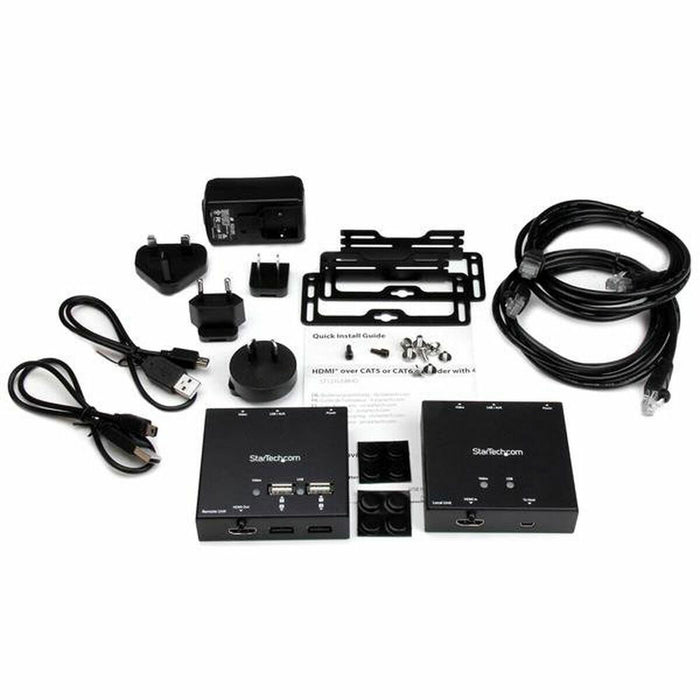 Adaptor HDMI Startech ST121USBHD WUXGA Negru