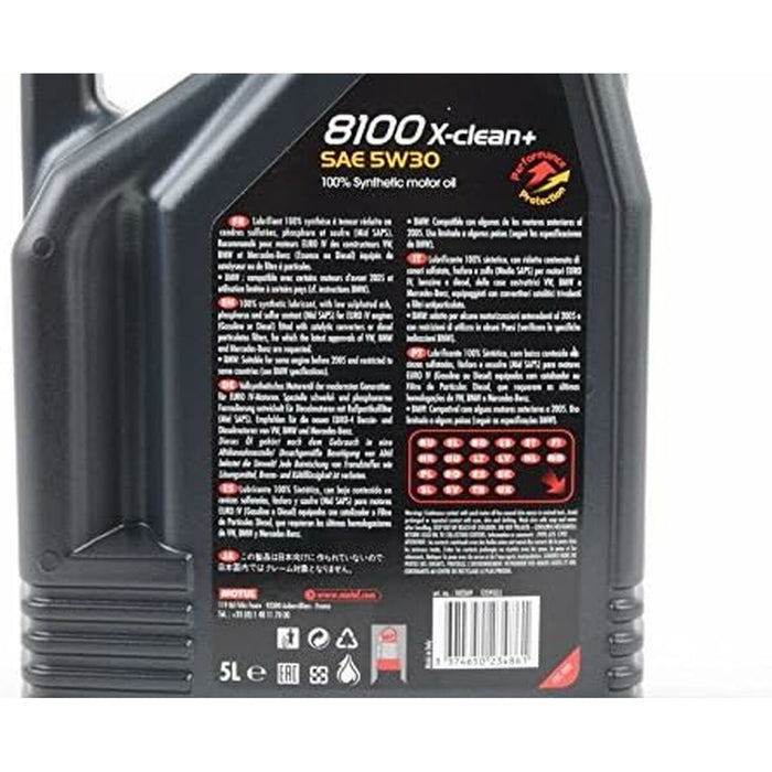 Ulei motor auto 8100 X-CLEAN+ 5W30 5 L