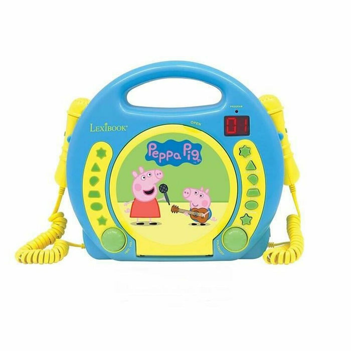 Player Lexibook Peppa Pig CD Microfon Karaoke x 2
