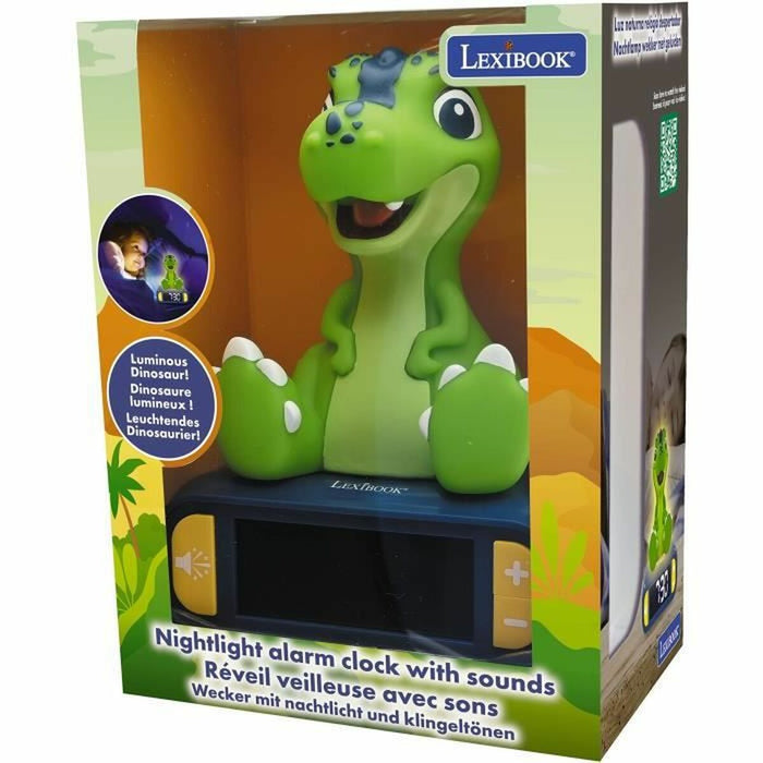 Ceas Deșteptător Lexibook Dinosaur