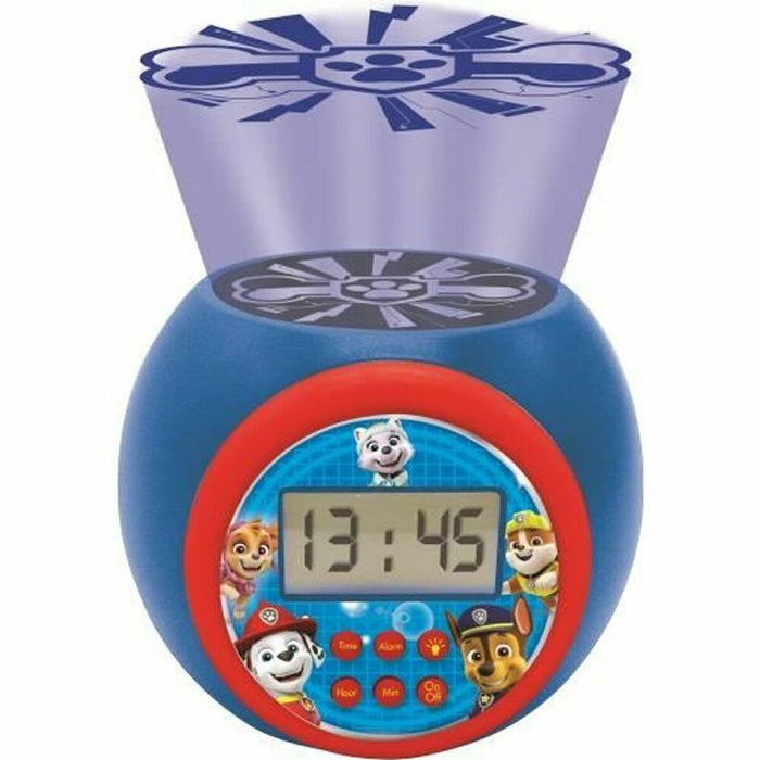 Ceas Deșteptător Lexibook The Paw Patrol Proiector