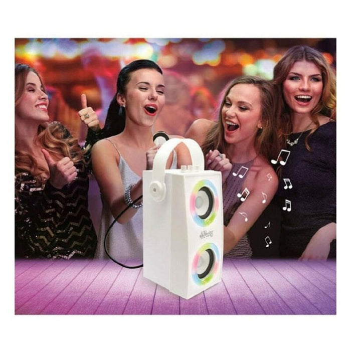 Difuzor Portabil iParty Lexibook BTP180Z Bluetooth Alb