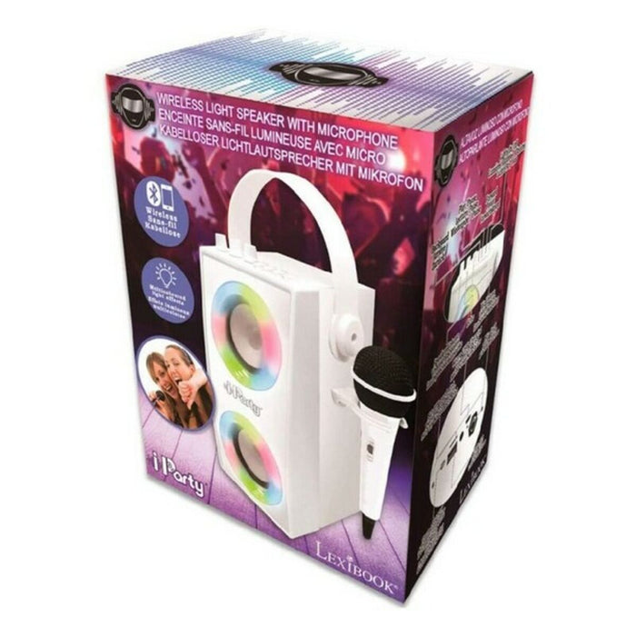 Difuzor Portabil iParty Lexibook BTP180Z Bluetooth Alb