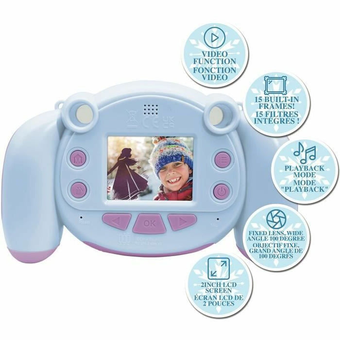 Aparat foto digital pentru copii Lexibook Frozen