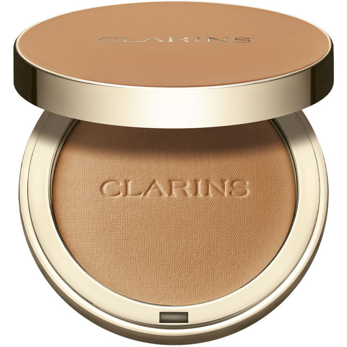 Pudră compactă Clarins Ever Matte, matifiantă, nuanța 05 Mediu închis, 10 g