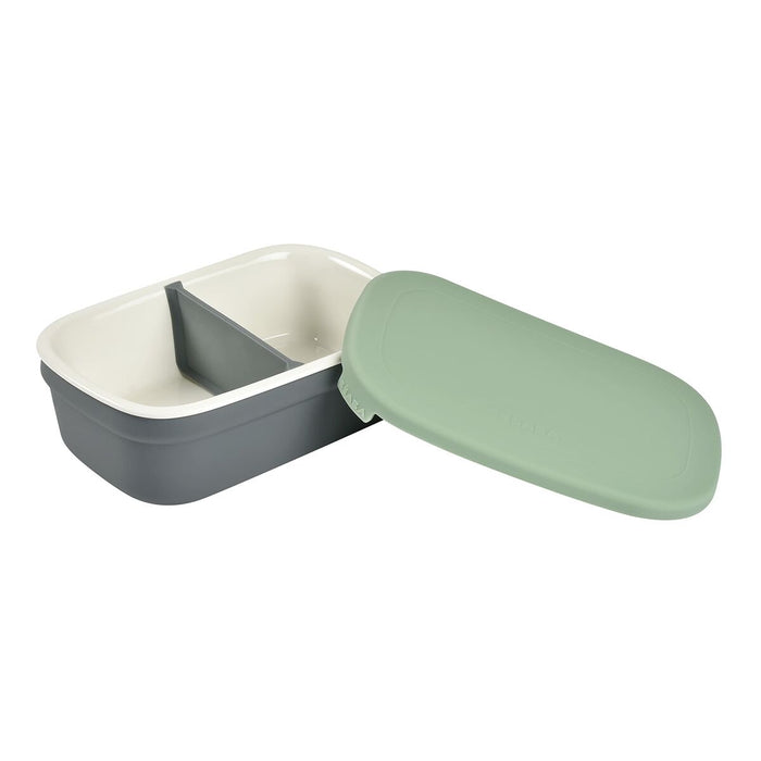 Cutie de prânz dreptunghiulară cu capac Béaba Verde 540 ml