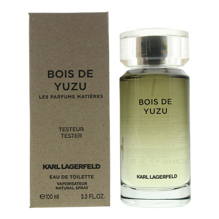 Apă de toaletă Karl Lagerfeld Bois de Yuzu, pentru bărbați, 100 ml, tester