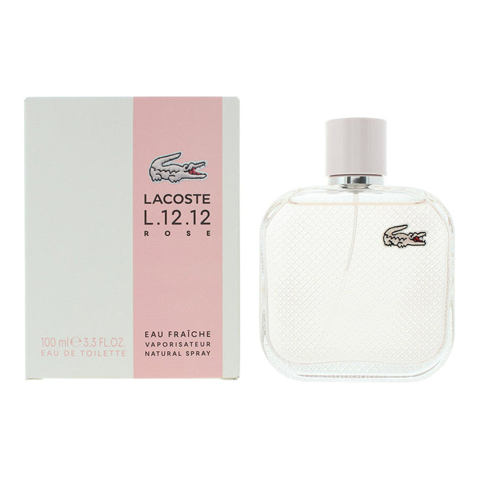Apă de toaletă Lacoste L.12.12 Rose Eau Fraiche, pentru femei, 100 ml