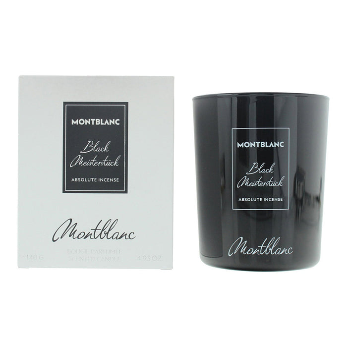 Lumânare parfumată Montblanc Black Meisterstück Absolute Incense, 140 g