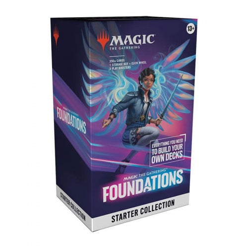 Set de cărți colecționabile Magic the Gathering Foundations Starter Collection, 350 de cărți, 13+ ani