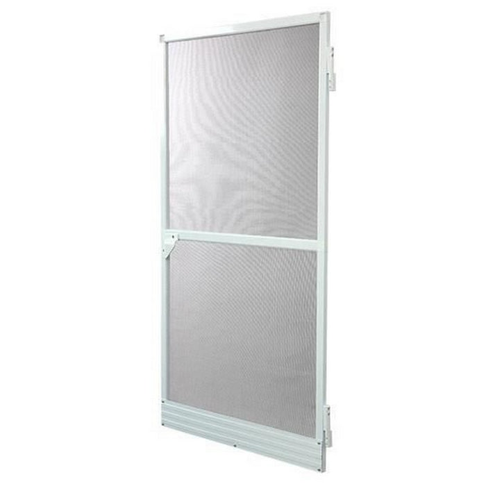 Plasă antițânțari Uși Fibră de Sticlă Aluminiu Alb (220 x 100 cm)