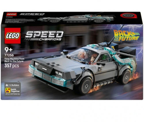 Set de construcție LEGO Speed Champions, Time Machine from Back to the Future, 357 piese, 9+ ani