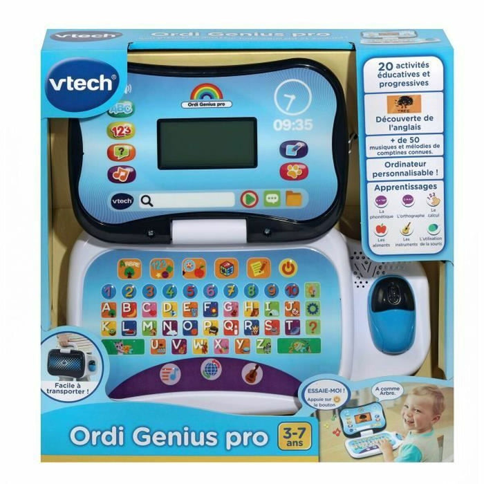 Jucărie educațională Vtech Ordi Genius Pro Franceză Engleză