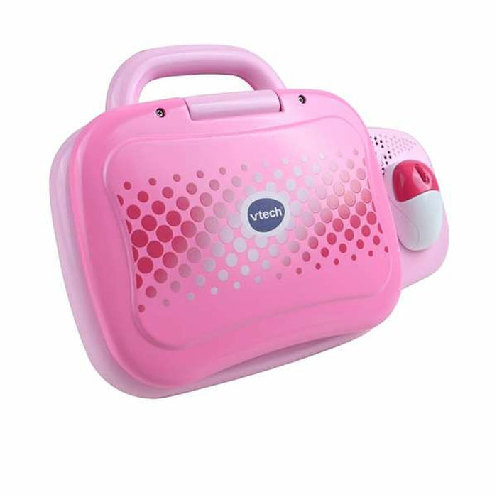 Laptop jucărie Vtech Pequemouse ES 32,5 x 7,8 x 33 cm Roz