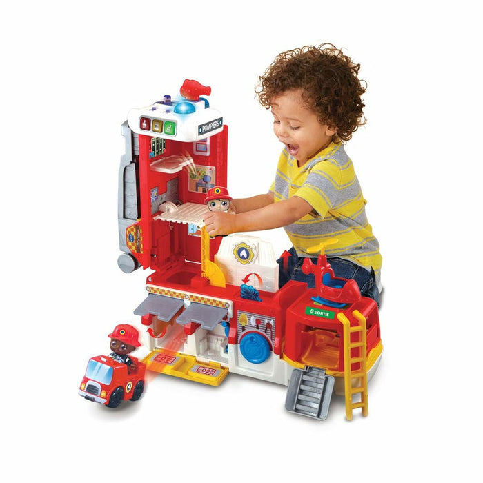 Stația de Pompieri Vtech Tut Tut Buddies Playset Figură