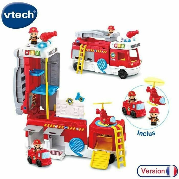 Stația de Pompieri Vtech Tut Tut Buddies Playset Figură