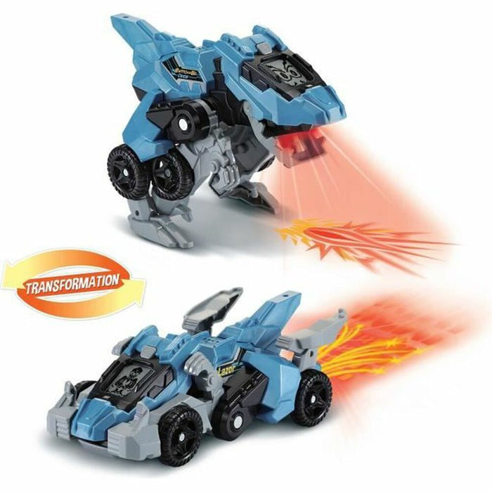 Mașină de jucărie Vtech Switch & Go Dinos Fire - Lazor, The Super Velociraptor
