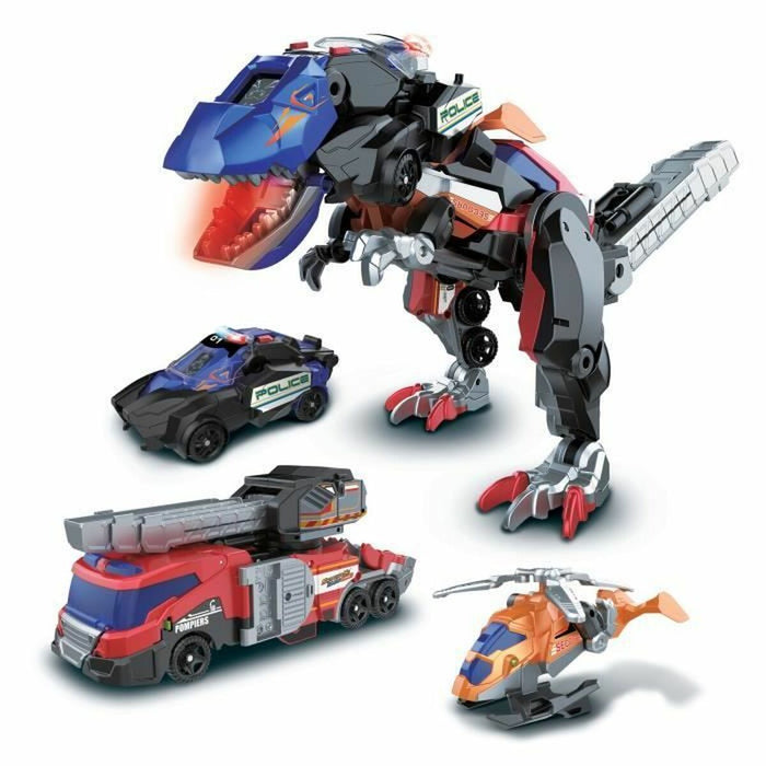 Super Robot Transformabil Vtech Switch & Go Dinos Combo: Dinozaur