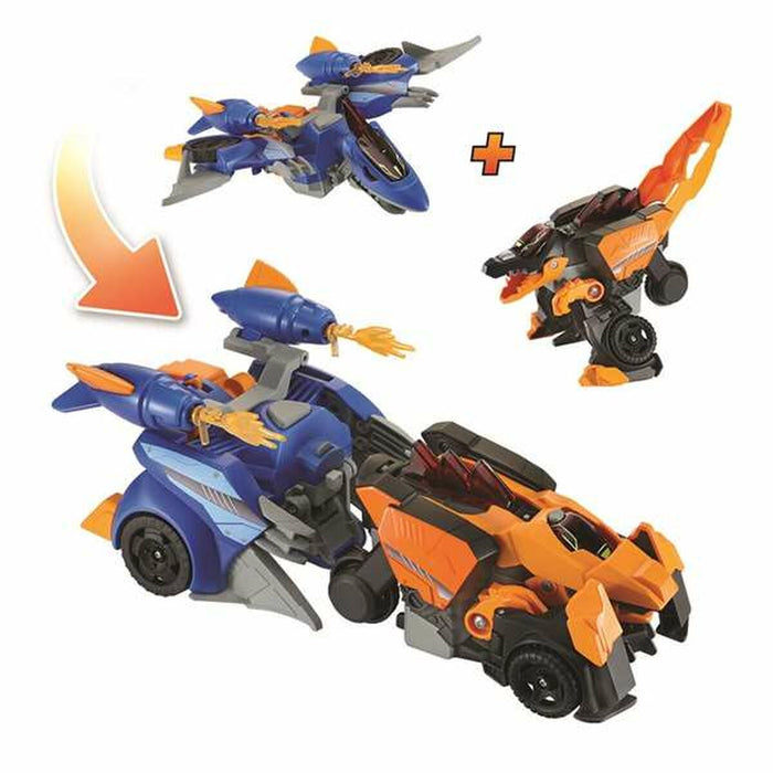 Vehicul Transformator Vtech Switch&Go Mega T-REX S.O.S. Sunet 3 în 1