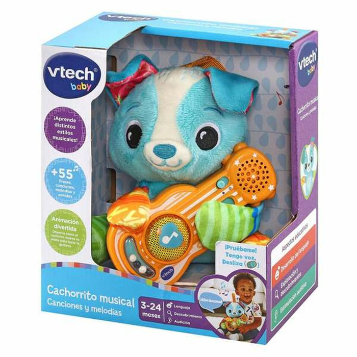 Jucărie Muzicală din Pluș Vtech Câine 17,5 x 15,4 x 10 cm