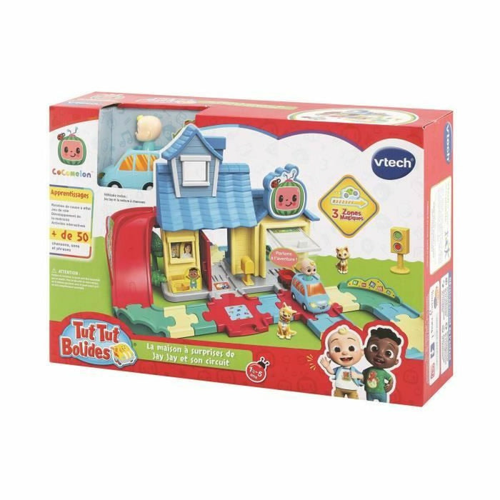 Joc Educativ Vtech Cocomelon Tut Tut Bolides (FR) (5 Piese)