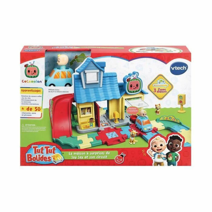 Joc Educativ Vtech Cocomelon Tut Tut Bolides (FR) (5 Piese)
