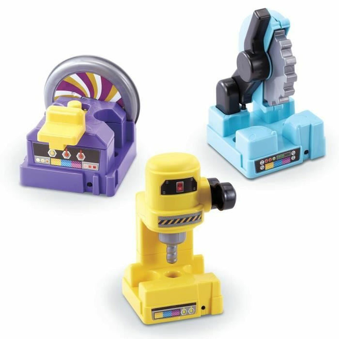 Set deunelte pentru copii Vtech Mon super établi interactif 62 Piese