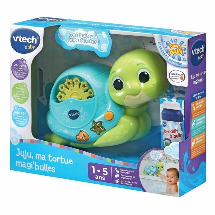 Jucării pentru Baie Vtech Baby Juju ma tortue magi bulles