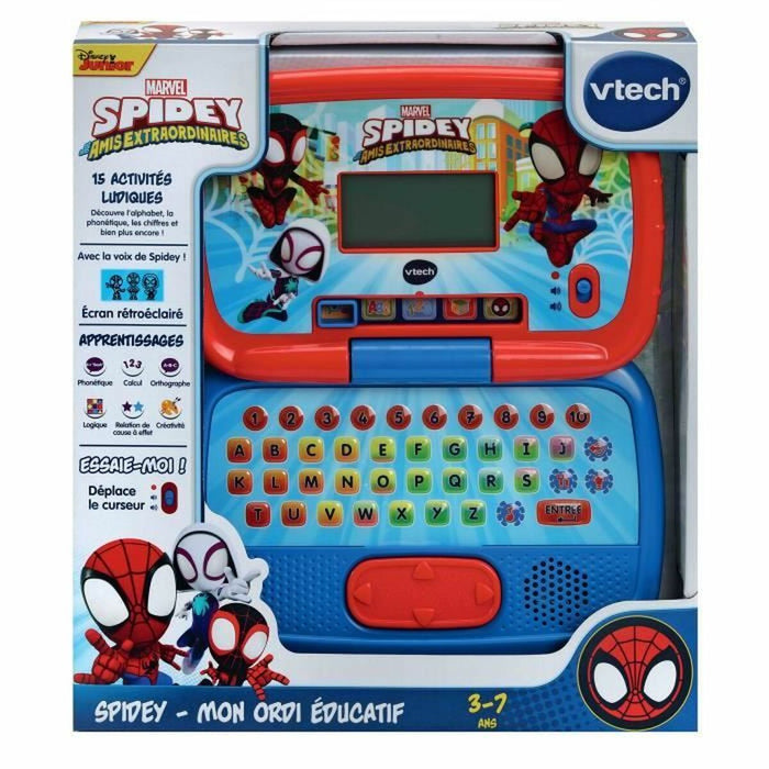 Jucărie educațională Vtech Spidey - Mon ordi éducatif Franceză