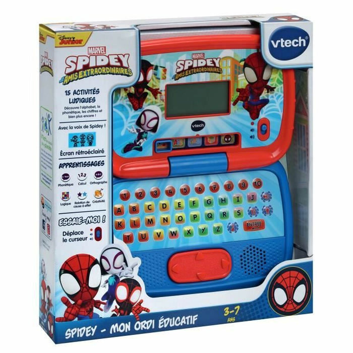 Jucărie educațională Vtech Spidey - Mon ordi éducatif Franceză