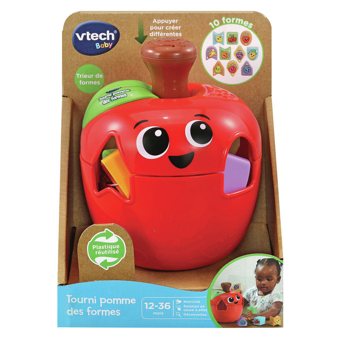 Jucărie interactivă pentru bebeluși Vtech Baby Tourni Pomme Des Formes
