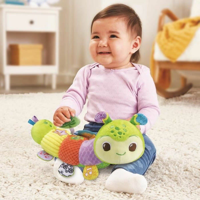 Jucărie educațională Vtech Baby Myrtille, ma lumi-chenille sensorielle (FR)
