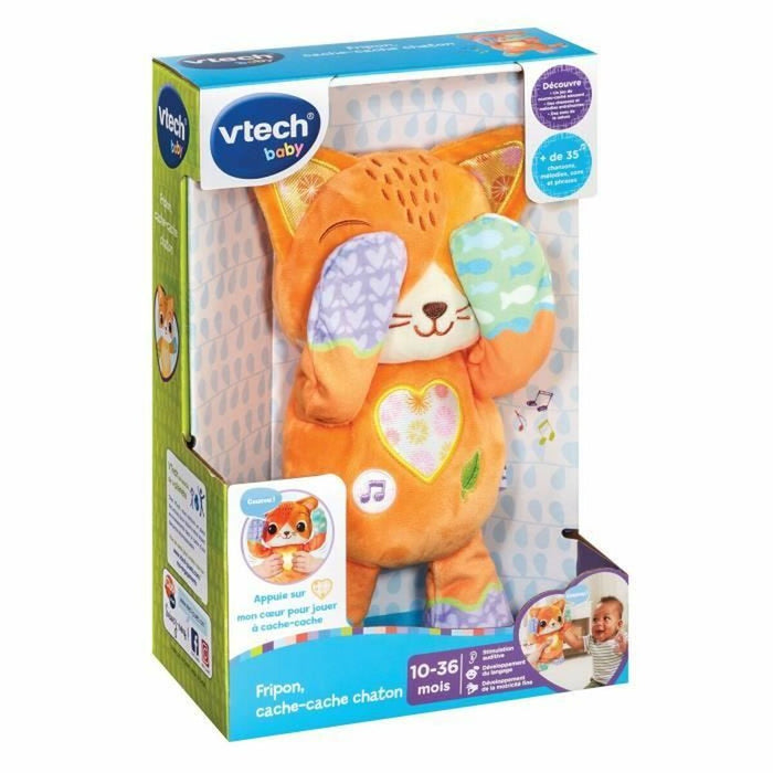 Jucărie educațională Vtech Baby Fripon cache-cahe chaton (FR)