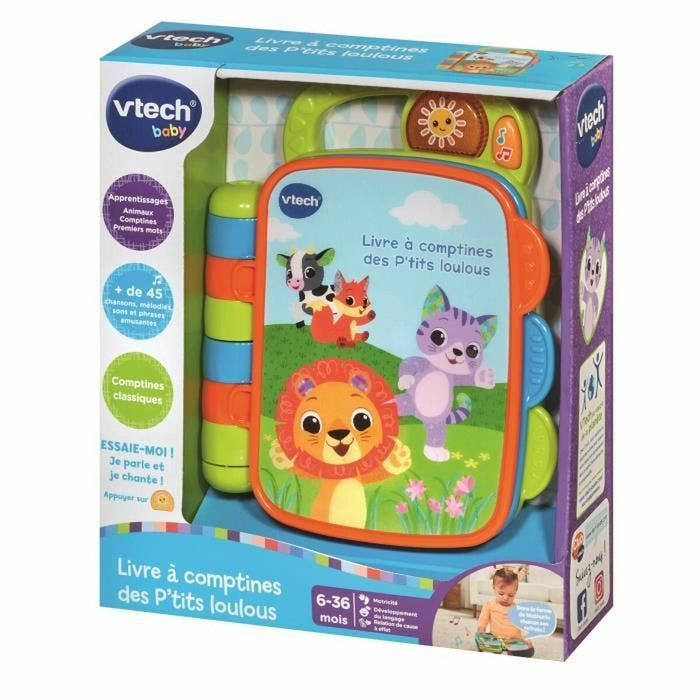 Jucărie educațională Vtech Baby Livre à comptines des P´tits Loulous (FR)