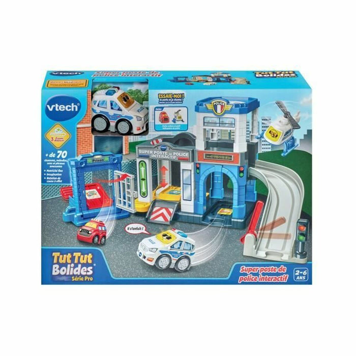 Set de Jucării cu Vehicule Vtech Tut Tut Bolides Police station