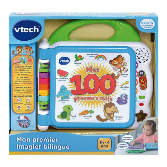 Joc Educativ Vtech My First Bilingual Picture Book Multicolor (1 Piese)