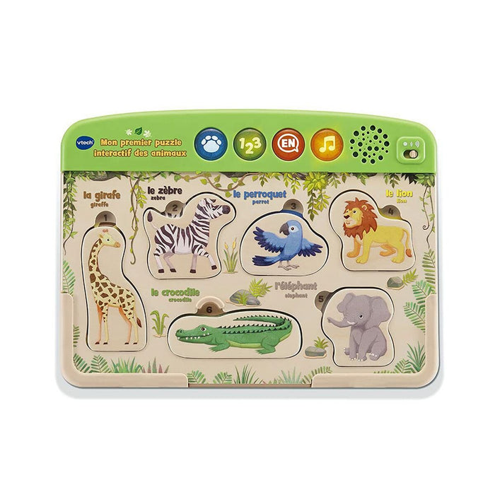 Jucărie interactivă Vtech Baby Puzzle Lemn animale