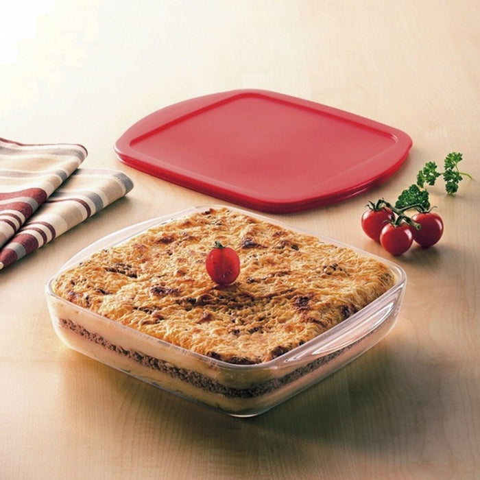 Cutie pentru prânz ermetică Ô Cuisine Transparent Sticlă borosilicată