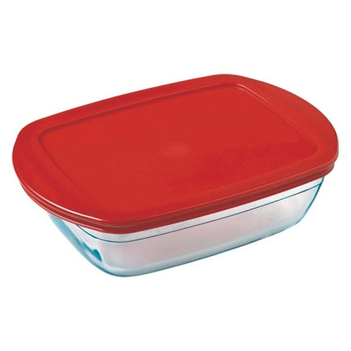 Cutie pentru prânz ermetică Ô Cuisine Transparent Sticlă borosilicată
