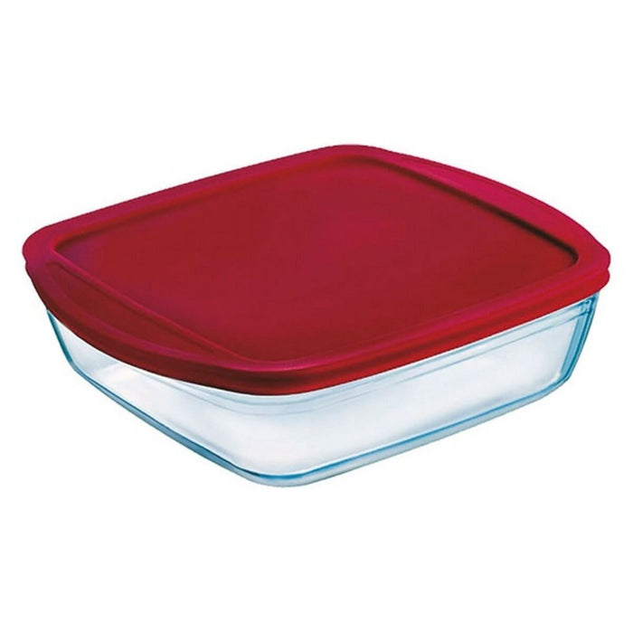 Cutie pentru prânz ermetică Ô Cuisine Transparent Sticlă borosilicată