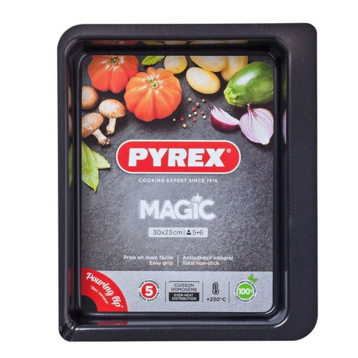 Tavă pentru Cuptor Anti-lipire Pyrex Magic oțel galvanizat