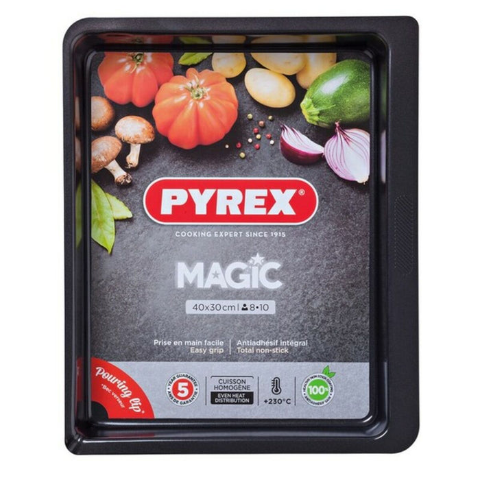 Tavă pentru Cuptor Anti-lipire Pyrex Magic oțel galvanizat