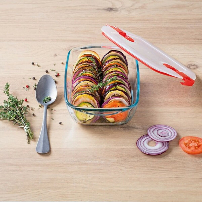 Cutie pentru Prânz Pyrex COOK&HEAT Transparent Sticlă