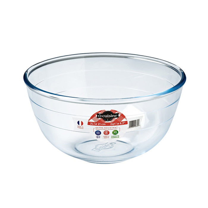 Cutie pentru Prânz Ô Cuisine PREP&STORE Transparent Sticlă