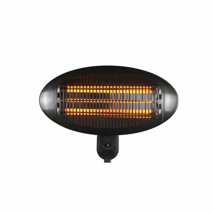Încălzitor electric cu halogen Favex Negru 2000 W