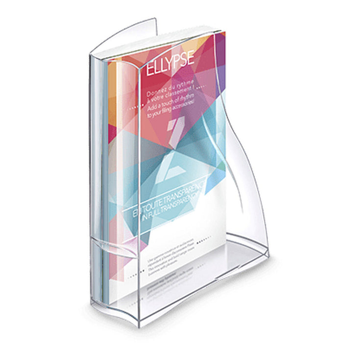 Suport pentru reviste Cep 1003700111 Transparent Plastic A4